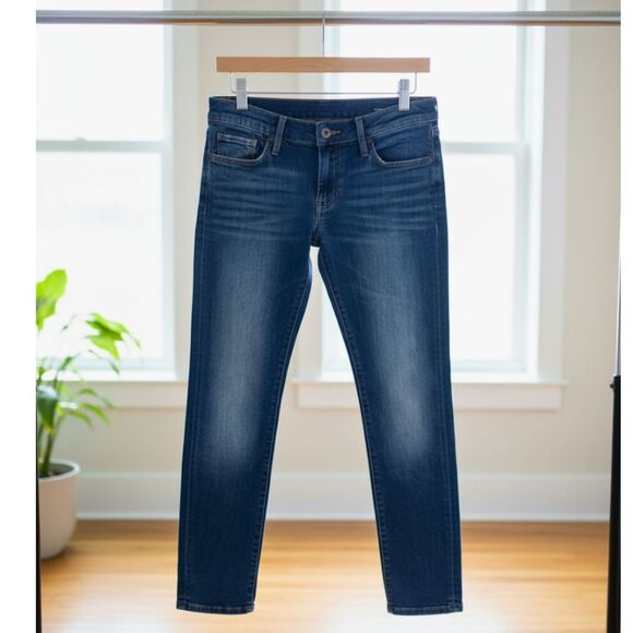 Lucky Brand Jeans | Women's Size 2/26 | NWT | Sienna Straight Dark Wash Ankle - Picture 2 of 6